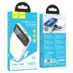 Hoco 10000mAh 20W QC + PD Fast Charging Power Bank Charger - Image 3
