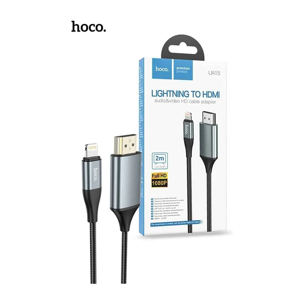 Hoco iPhone / iPad HDMI HD TV Cable Adapter - Image 2