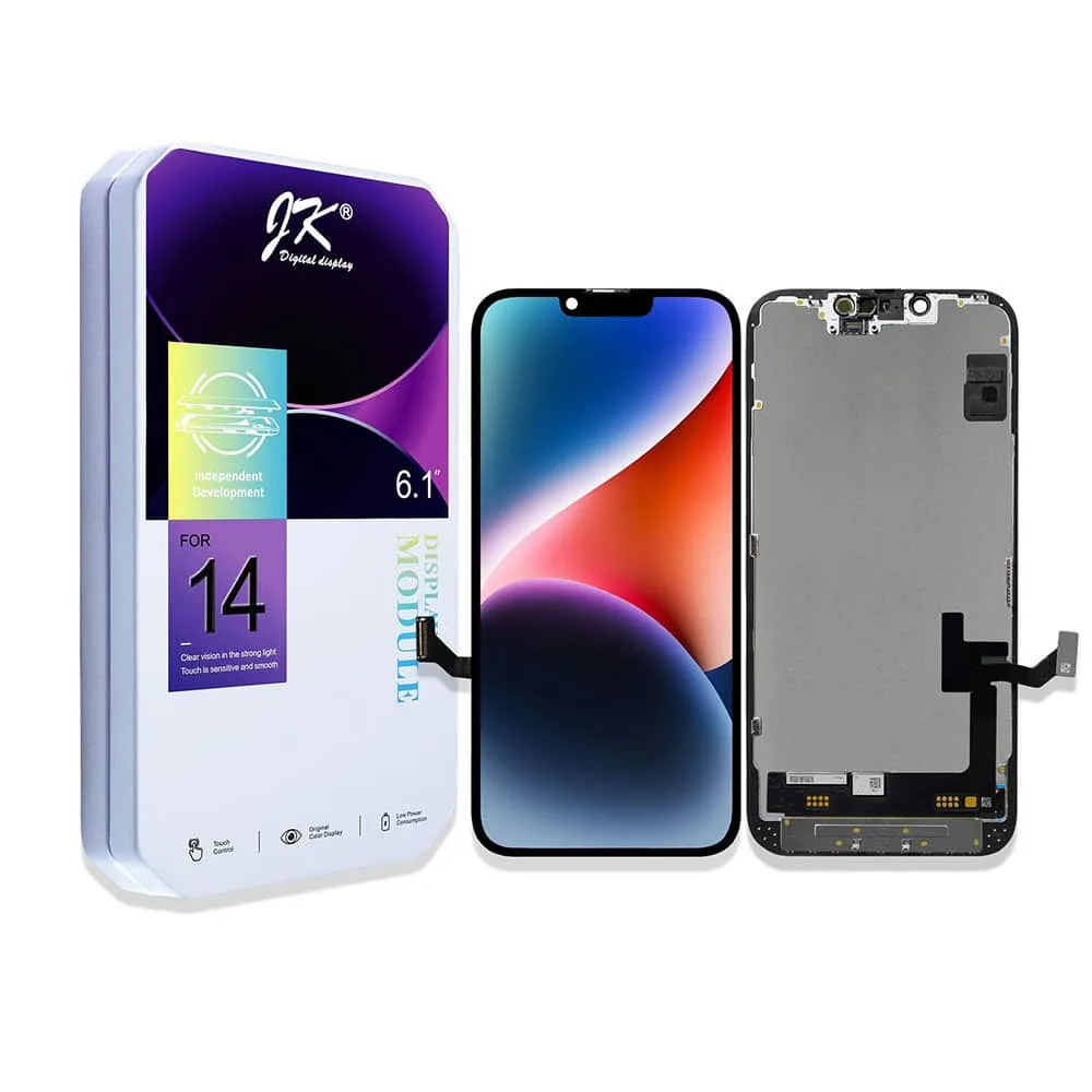 iph14lcd-1.jpeg For iPhone 14 JK Incell High Colour Premium ESR LCD Screen & Touch Digitiser (IC Swappable) - Image 1