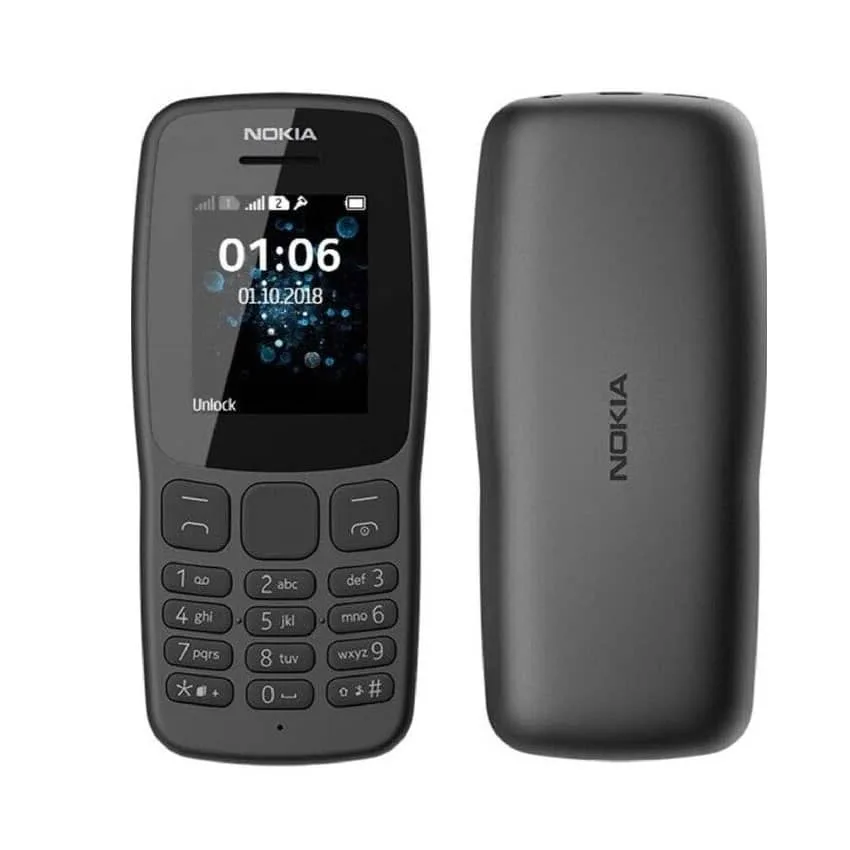 Nokia 106 Edition Dual Sim Unlocked Mobile Phone - Black Nokia 106 Edition Dual Sim Unlocked Mobile Phone - Black