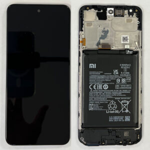 For Xiaomi Redmi Note 10 5G LCD Screen & Touch Digitiser With Frame & Battery – OEM Pulled