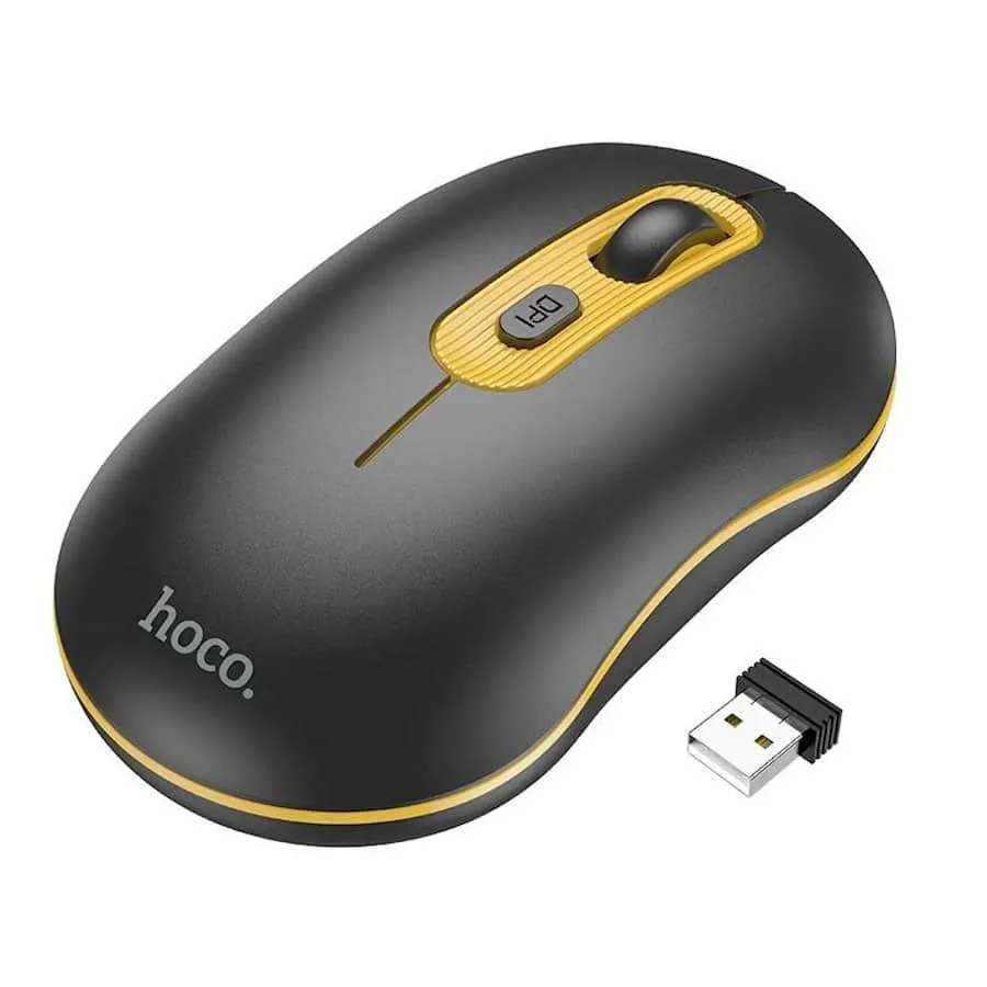 hocogm21-copy Hoco 2.4 GHz Wireless Business Mouse With Scroll Wheel – Black