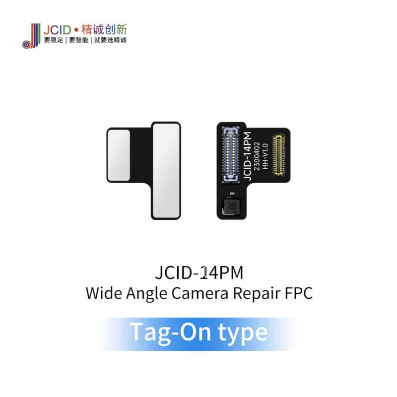 For iPhone 14 Pro Max JCID Rear Wide Angle Camera Tag-On Repair Flex FPC
