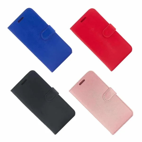 For iPhone 15 Pro PU Leather Side Opening Wallet Case With Card Slots