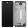 For Samsung A528B Galaxy A52s 5G Genuine LCD Screen & Touch Digitiser On Frame - Mint