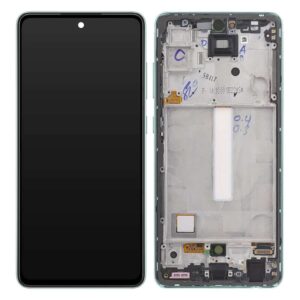 For Samsung A528B Galaxy A52s 5G Genuine LCD Screen & Touch Digitiser On Frame - Mint