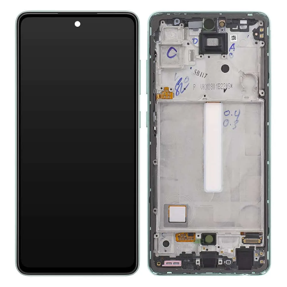 GH82-26861E For Samsung A528B Galaxy A52s 5G Genuine LCD Screen & Touch Digitiser On Frame - Mint