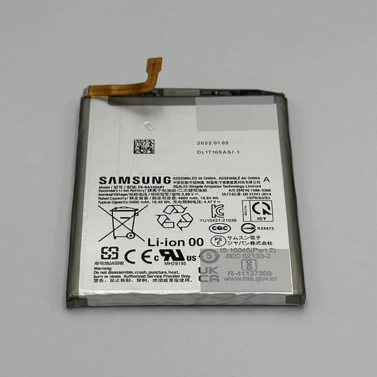 For Samsung A336 Galaxy A33 A53 5G 5000mAh EB-BA336ABY Battery - OEM Pulled