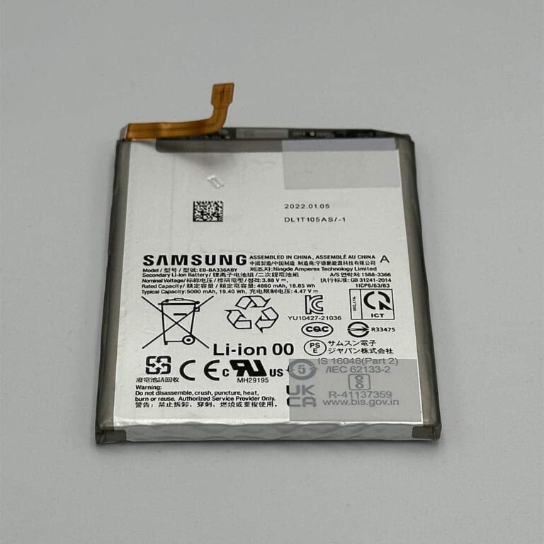 For Samsung A336 Galaxy A33 A53 5G 5000mAh EB-BA336ABY Battery - OEM Pulled