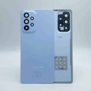 For Samsung A536 Galaxy A53 5G Rear Back Battery Cover With Camera Lens - Blue
