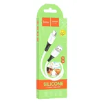Hoco Silicone 3.0A USB-C Fast Charge / Sync Cable - White - Image 2