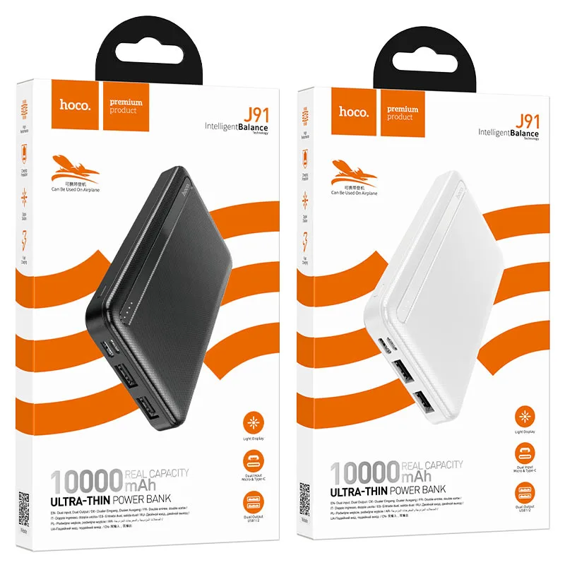 Hoco 10000mAh Fast Charging Power Bank Charger - Image 4