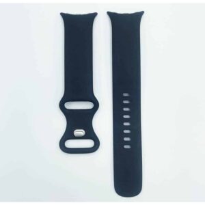 For Google Pixel Watch Genuine Silicone Active Wrist Band Strap - Black - OEM Pulled