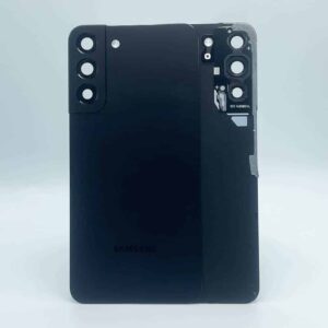 For Samsung S906 Galaxy S22 Plus Rear Back Glass / Battery Cover Camera Lens - Black - OEM Pulled