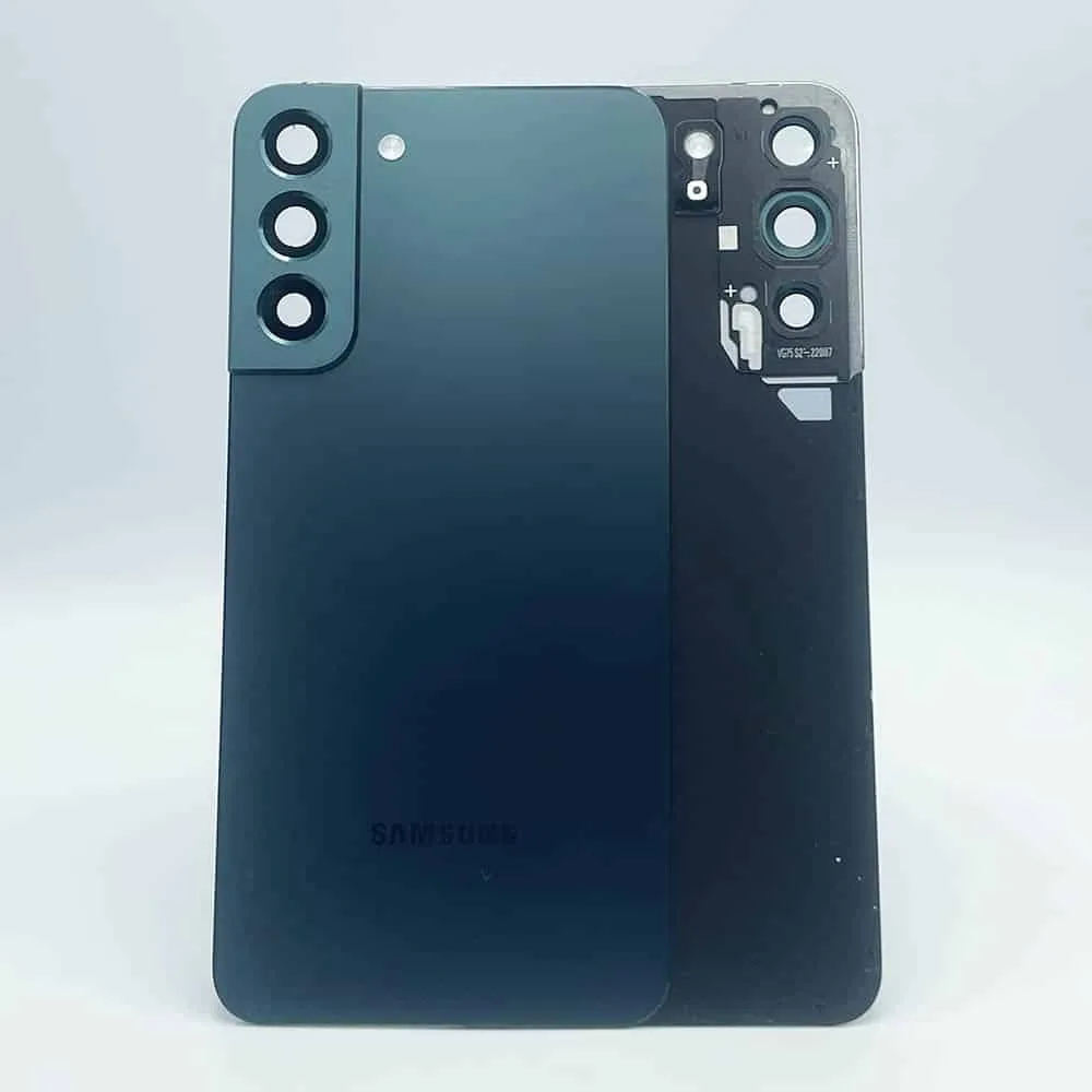 s22plusgreen-copy For Samsung S906 Galaxy S22 Plus Rear Back Glass / Battery Cover Camera Lens - Green - OEM Pulled