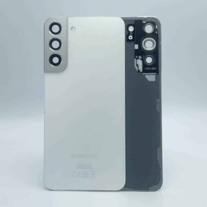 For Samsung S906 Galaxy S22 Plus Rear Back Glass / Battery Cover Camera Lens - White - OEM Pulled