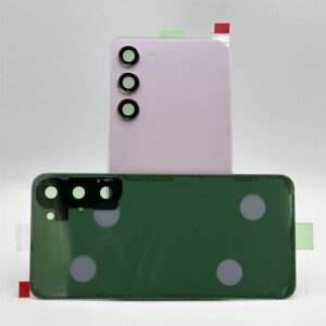 For Samsung S916 Galaxy S23 Plus Rear Back Glass / Battery Cover With Camera Lens - Lavender