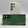 For Samsung S918 Galaxy S23 Ultra Rear Back Glass / Battery Cover With Camera Lens - Cream