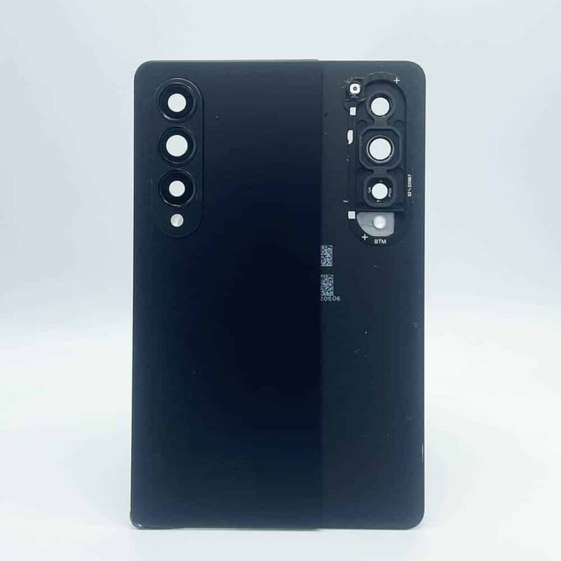 For Samsung F936 Galaxy Z Fold4 Rear Back Battery Cover Camera Lens - OEM Pulled - Black