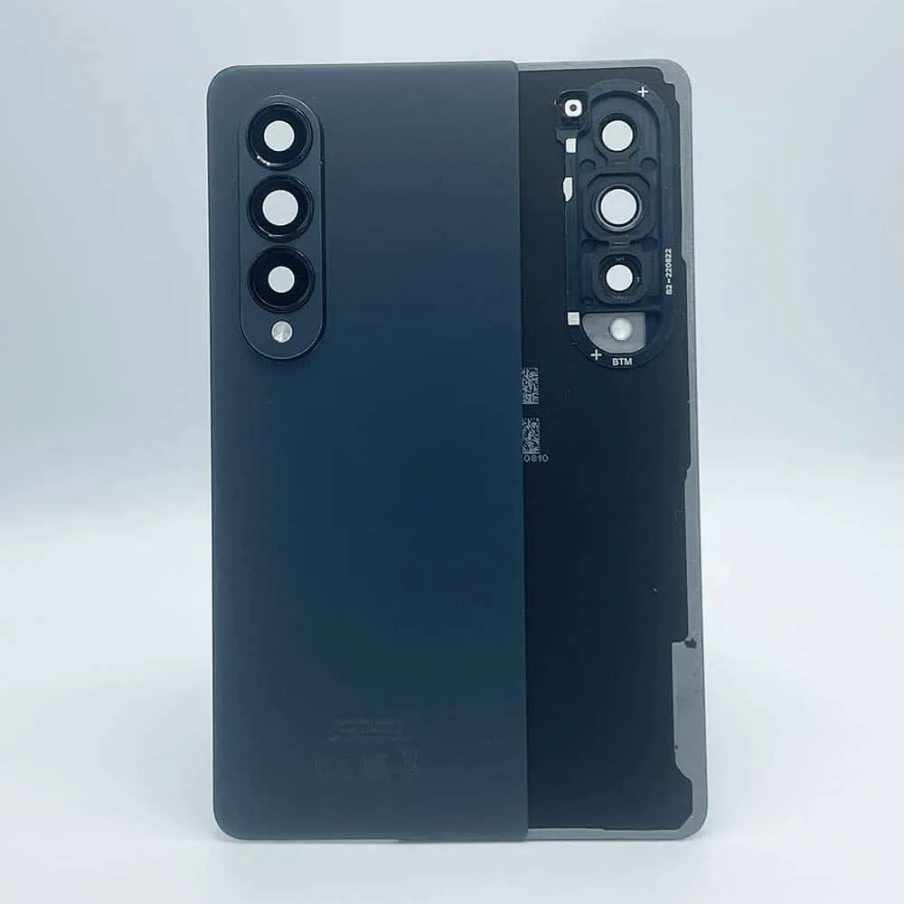 zfold4green-copy For Samsung F936 Galaxy Z Fold4 Rear Back Battery Cover Camera Lens - OEM Pulled - Green