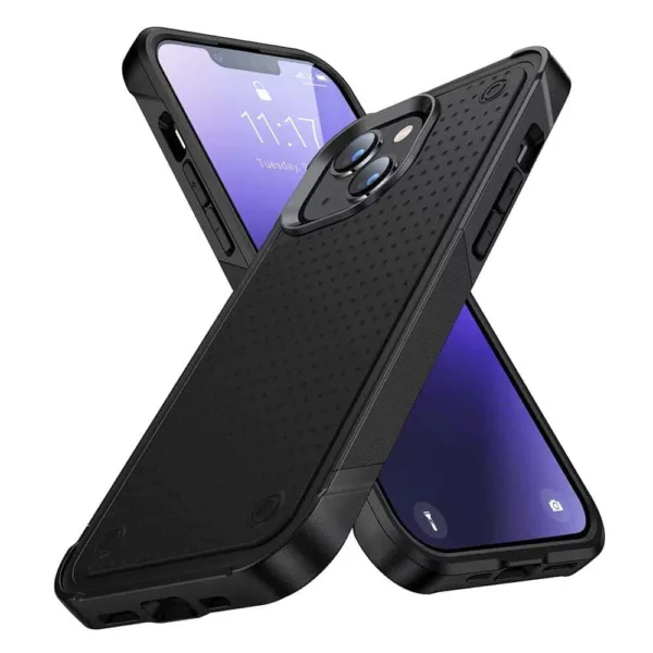 iPhone 15 All Models Heavy Duty Shockproof Dual Layer Case