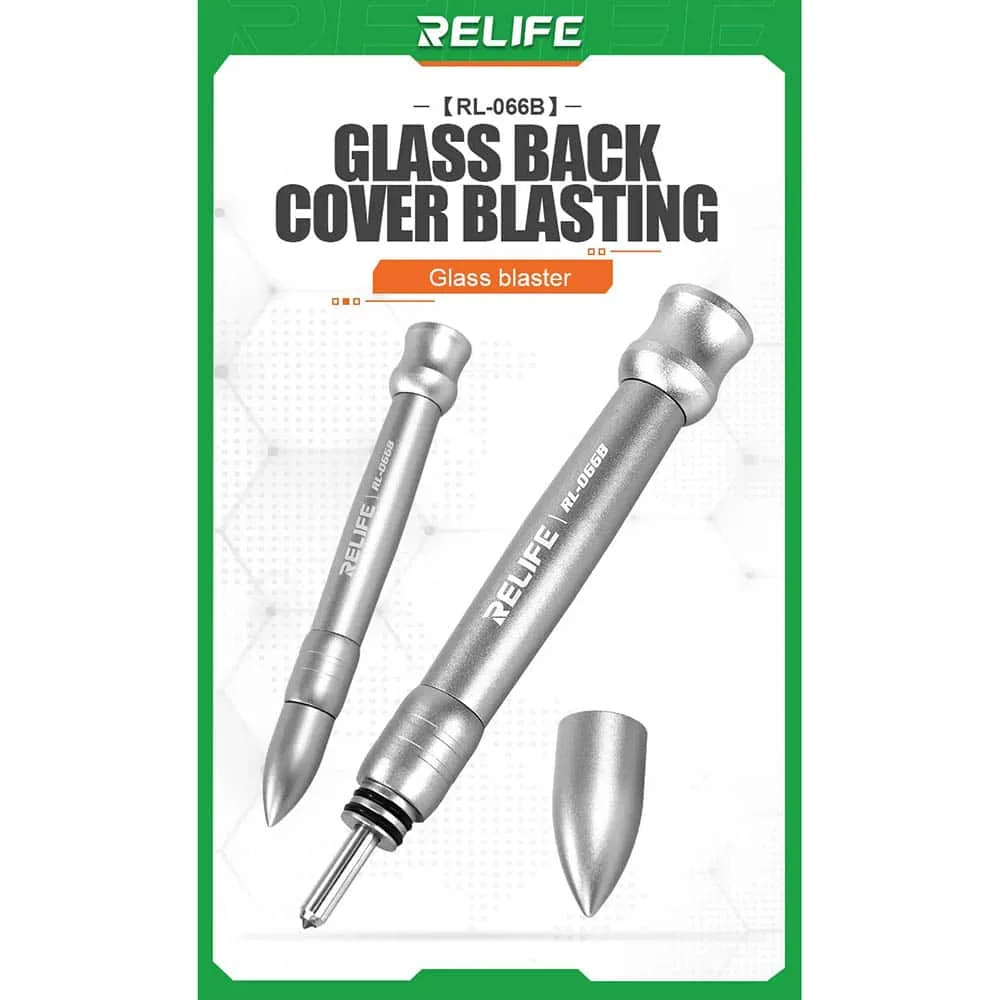 RELIFE-RL-066B-Glass-Back-Cover-Blasting-Mobile-back-glass-broken-tools-glass-breaking-escape-hammer RELIFE RL-066B Easy Back Glass Adjustable Breaking Blaster Pen Tool