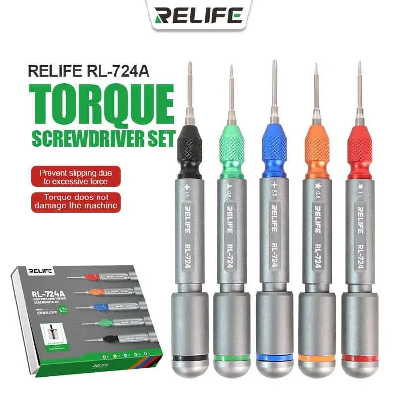 RELIFE RL-724A High Precision Torque Screwdriver Tool Set