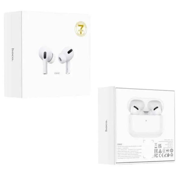 Hoco True Wireless Pod Stereo Headset 7 Hour Talk Music Time