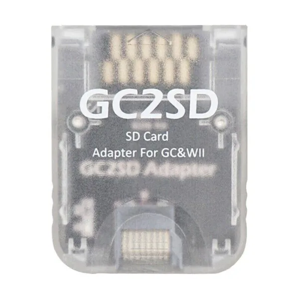 For Nintendo Gamecube / Wii GCSD Micro SD Memory Card Adapter