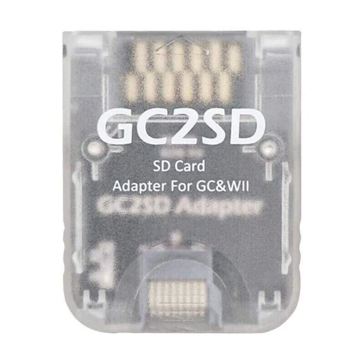 For Nintendo Gamecube / Wii GCSD Micro SD Memory Card Adapter