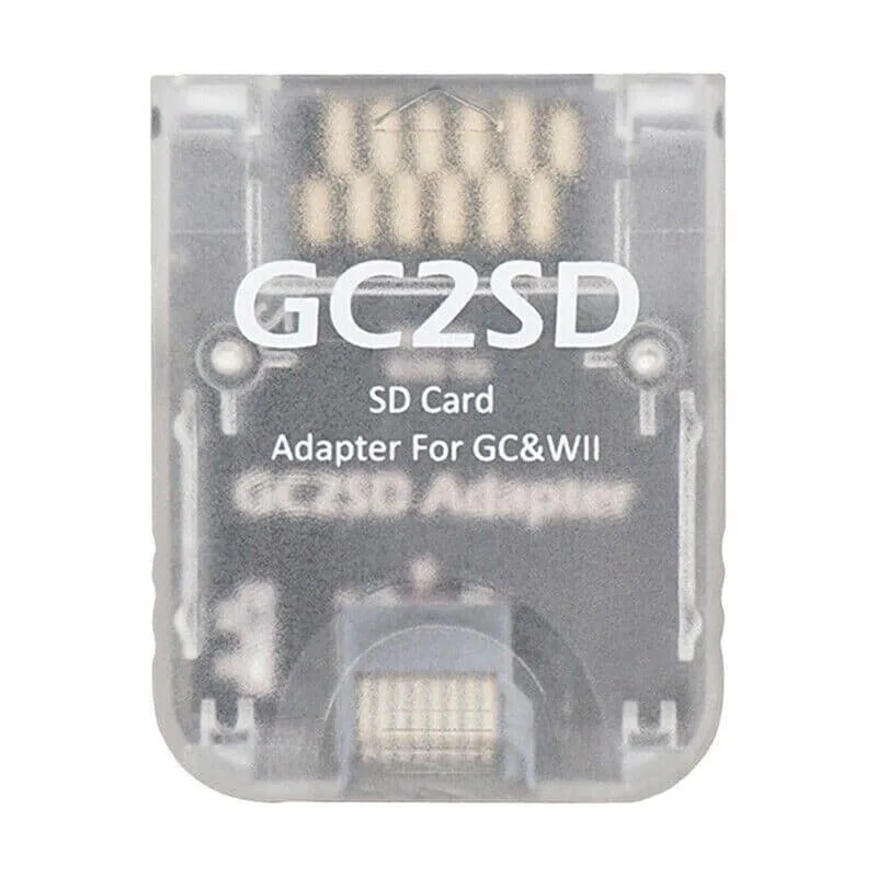 For Nintendo Gamecube / Wii GCSD Micro SD Memory Card Adapter