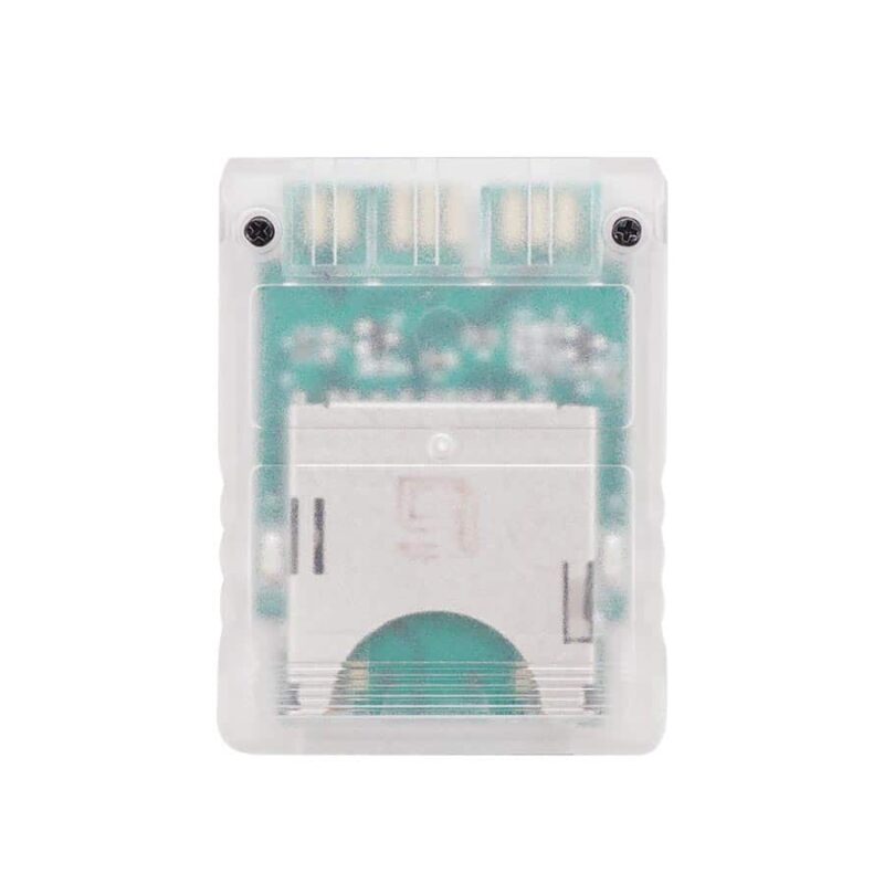 For Sony Playstation 2 PS2 MX4SIO SIO2SD SD Card Adapter - Transparent