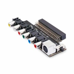 For NEC PC Engine Plug In RGBS AV Video Booster Output Board