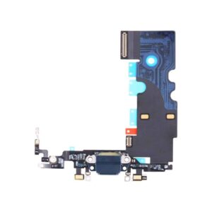 For iPhone SE2022 Charging Port Dock Connector Flex Cable & Microphones – Black