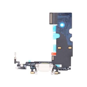 For iPhone SE2022 Charging Port Dock Connector Flex Cable & Microphones – White