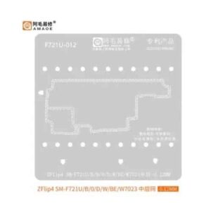 Amaoe 12 in 1 BGA Re-Balling Stencil Template Set For Samsung