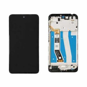 For Motorola Moto G14 XT2341 Genuine LCD Screen Touch Digitiser With Frame