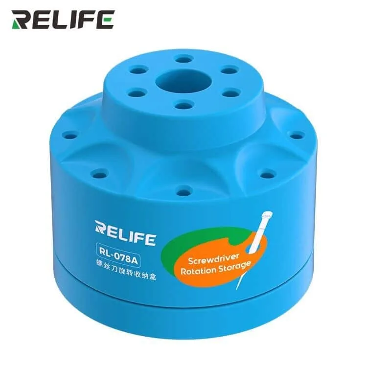 RELIFE RL-078A Rotary Multifunctional Magnetiser Screwdriver Tool Storage Holder