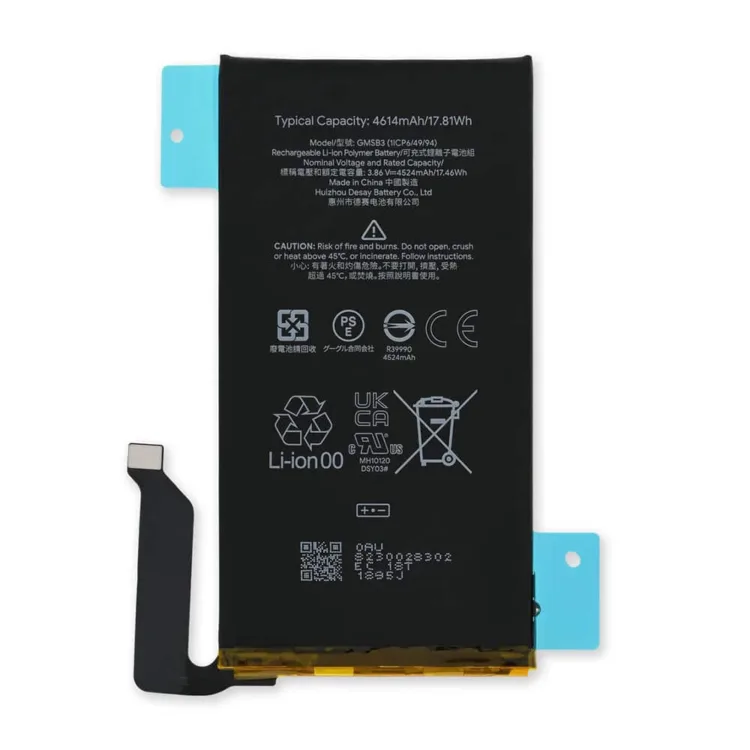 For Google Pixel 6 GMSB3 Genuine Service Pack 4524mAh Replacement Battery