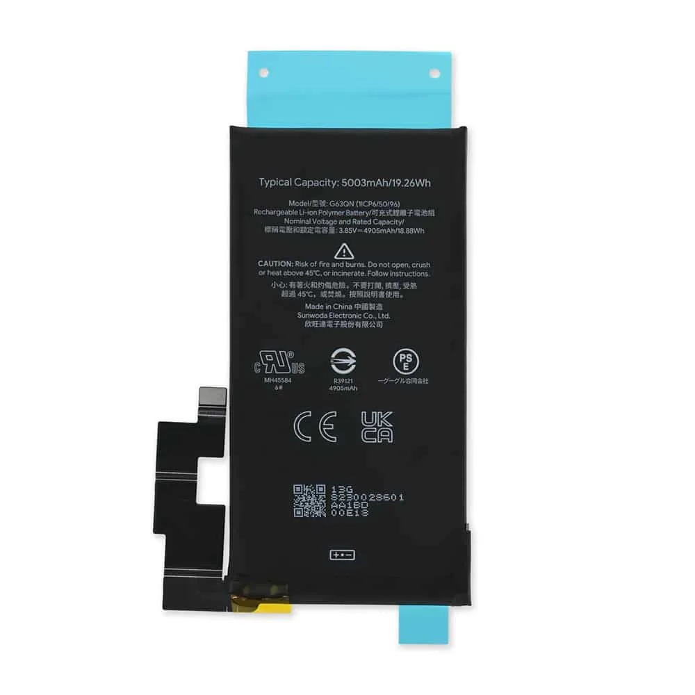pixel6probattery For Google Pixel 6 Pro G63QN Genuine Service Pack 5003mAh Replacement Battery