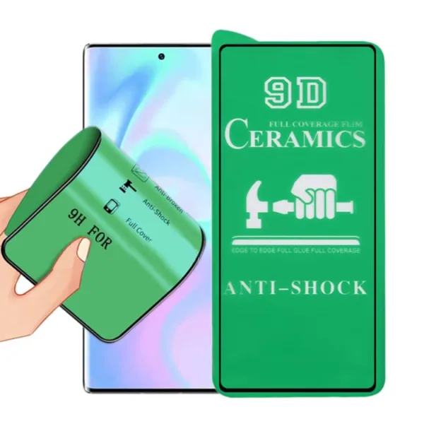 For All Samsung Galaxy S24 Ceramic Flexible 3D Oleophobic Shatterproof Film Screen Protector