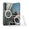 For All Samsung Galaxy S24 Anti-Shock Shockproof Magnetic Charging TPU Gel Case