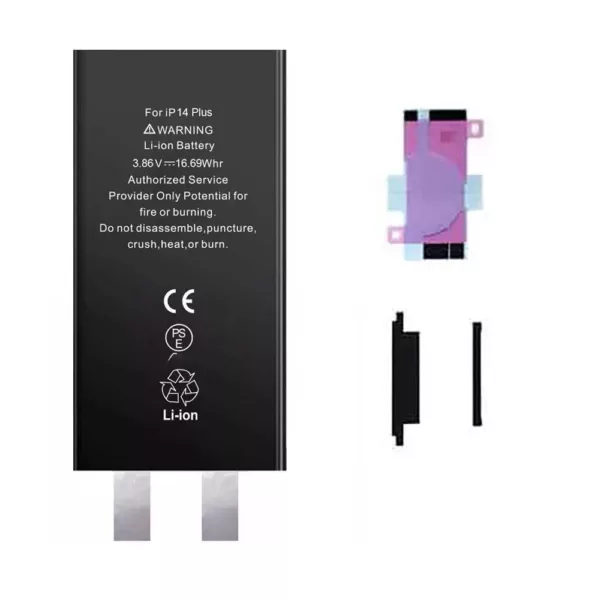 For iPhone 14 Plus AAA Quality High Capacity 4430mAh Replacement Battery NO BMS