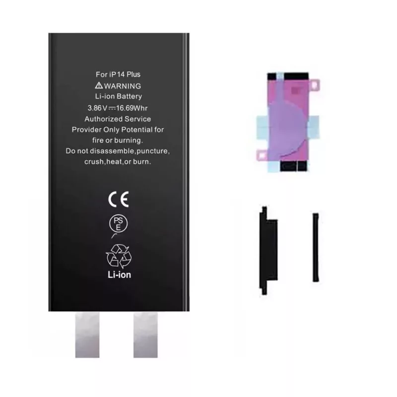 For iPhone 14 Plus AAA Quality High Capacity 4430mAh Replacement Battery NO BMS