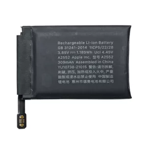 For Apple Watch Series 7 45mm A2552 AAA Quality 309mAh Replacement Battery