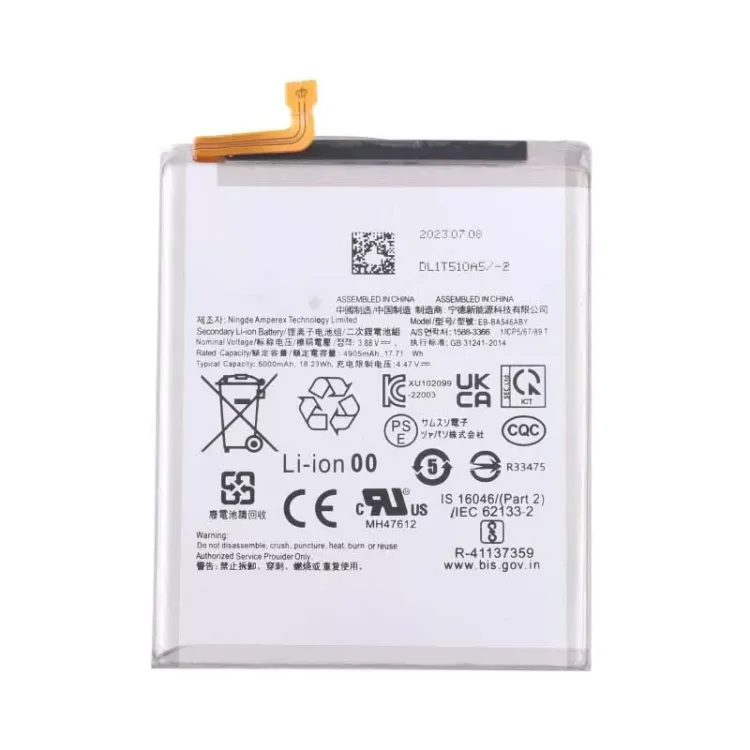 For Samsung A546 A346 Galaxy A34 A54 AAA Quality 5000mAh Replacement Battery