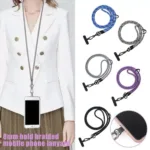 Universal Easy Fitting 8mm Braided Lanyard With Fixing Bracket