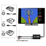For SEGA Mega Drive 1 2 / SNK NEO GEO HDMI Converter RGBS Upscaler - Image 3