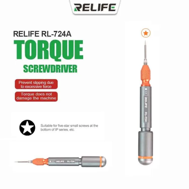 RELIFE RL-724A High Precision Torque Screwdriver 0.8 Pentalobe