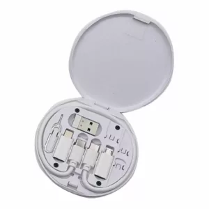 60W Fast Charge Multifunction Data Cable Set Storage Box Stand For Phone & Tablet